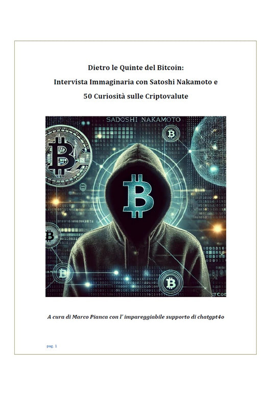 libro ebook "Dietro le Quinte del Bitcoin: Intervista con Satoshi Nakamoto