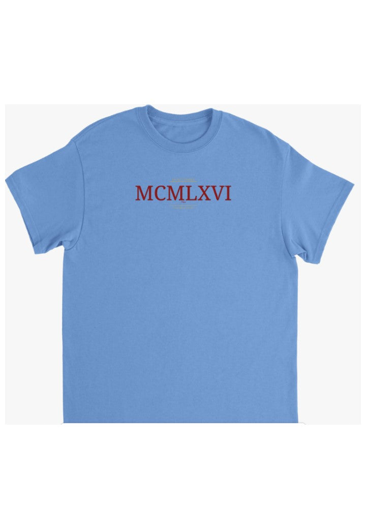 T-shirt "Il Tuo Anno di Nascita in Numerazione Greca Antica" — Personalizzata | Edizione Σωτήριον Έτος
