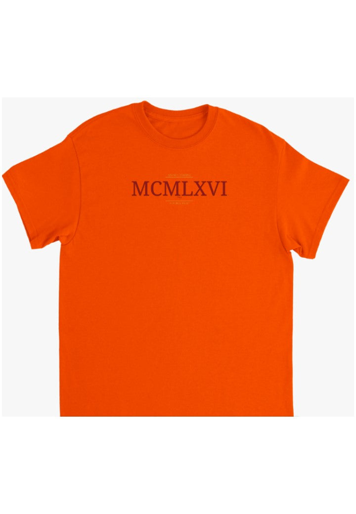 T-shirt "Il Tuo Anno di Nascita in Numerazione Greca Antica" — Personalizzata | Edizione Σωτήριον Έτος