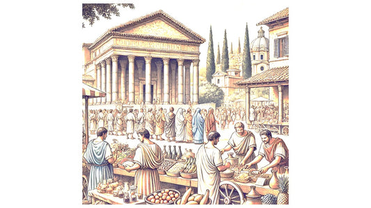 ebook Dietro i Fornelli dell'Antica Roma: Intervista Immaginaria con Apicio